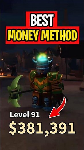 BEST MONEY METHOD In The Forge Roblox!