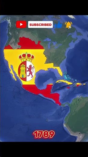 The flag of México 🇲🇽 from its founding to the present day