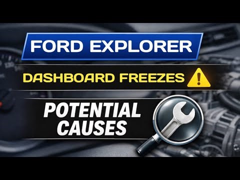 Ford Explorer Dashboard Freezes – What Could Be Causing It