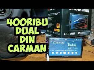 review car dual din mp5 player carman