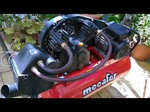 Air compressor : REALLY effective sound reduction modification.