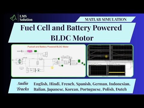 MATLAB Simulation of Fuel Cell and Battery Powered BLDC Motor | Fuel Cell Battery Powered BLDC Motor