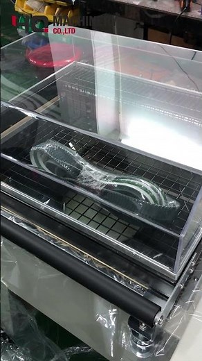 semi automatic shrink wrappers with sealing bar|YQ sealer and shrink wrapping equipment #machine