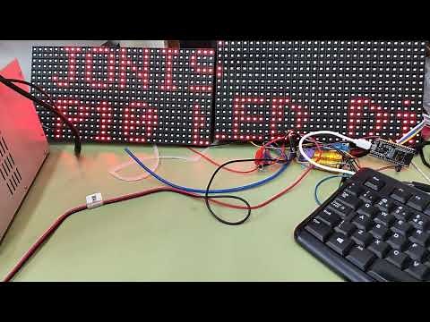 P10 Led Matrix with Arduino and ESP32