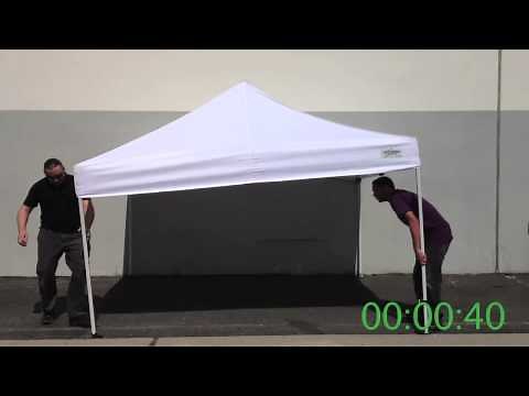 How To Setup & Put Away A Caravan Canopy (In less than 2 minutes!)