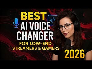 Best AI Voice Changer for Streamers & Gamers (Low End PC 2026) 🎙️ | Real-Time & Lightweight