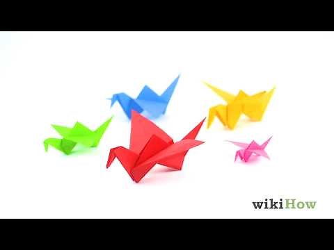 How to Make Origami Birds