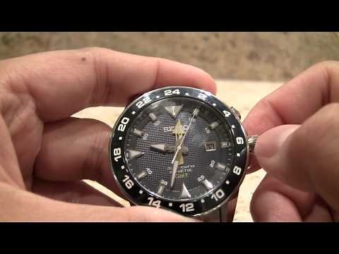 Seiko Sportura Kinetic GMT SUN017P1 Review