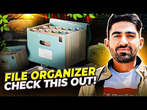 Eco-Friendly Multi-Pocket File Organizer | Expandable Folders with Colorful Labels