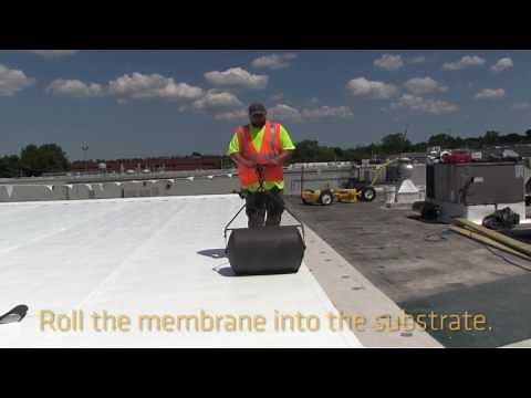 The Roofing Industry's First Self-Adhering PVC Membrane