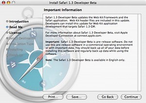 An inside look at Safari 1.3 Developer Preview | AppleInsider