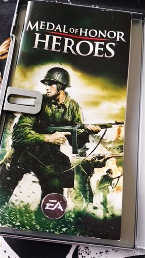 medal of honour heroes PSP unboxing. from my collection.