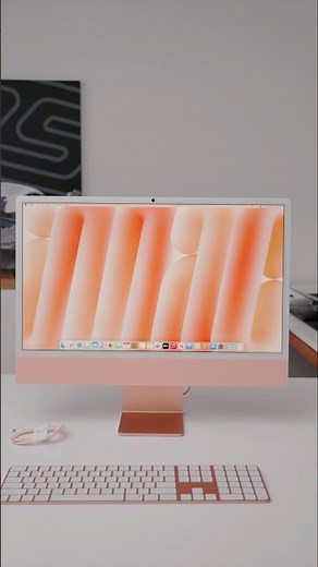 NEW iMac M4 UNBOXING and SETUP - Nano Texture Display (ORANGE)