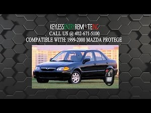How To Replace Mazda Protege Key Fob Battery 1999 2000