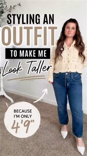 Here’s how to look taller by just changing one clothing item!!