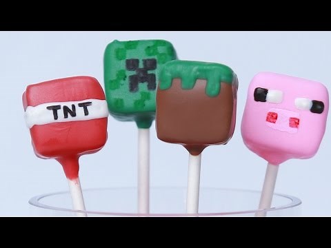 MINECRAFT CANDY POPS - NERDY NUMMIES