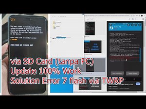 Tutorial Flash Asus Zenfone Max Pro M2 via SD Card