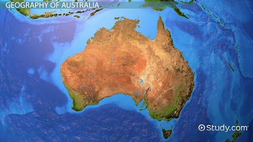 Physical Features of Australia | Geographical Map & Topography