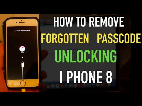 How To Remove Forgotten Passcode of iPhone 8📲 ( Unlock🔓/ Restore🔐/ Reset📝/ Setup 📱)