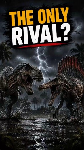 T-REX vs SPINOSAURUS 😳🦖