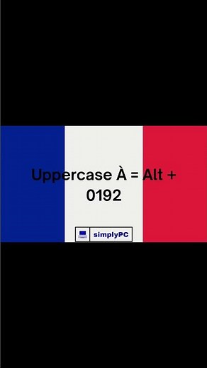 How to Type French Accented Letters on a PC with Any Keyboard (4-Digit Letter Codes) 😎💻 #Shorts
