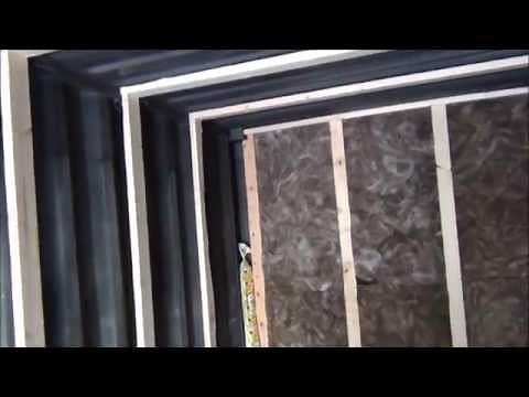 Framing a 20' shipping container. Insulating & finishing.