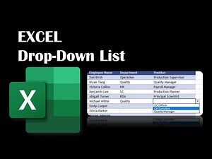 How to create Drop-Down List in Excel (Basic, Dynamic, Conditional Formatting, VLOOKUP, Dependent)