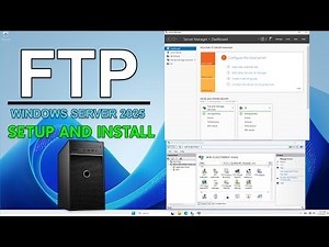 INSTALL and SETUP FTP(File Transfer Protocol) Server on Windows Server 2025