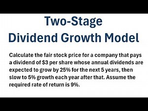 Two-Stage Dividend Growth Model (With Example)