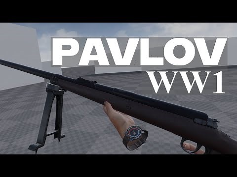 Pavlov VR - WW1 Guns pack - Preview
