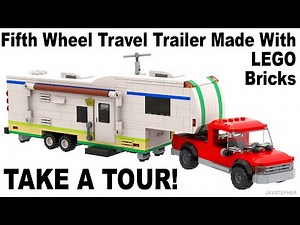 LEGO Fifth Wheel Custom Built MOC Tour 2019