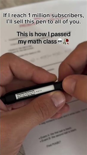 This Pen is How I Passed My Math Class 🤫 #shorts