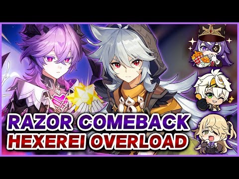 RAZOR DPS IN THIS ECONOMY? 2025 Razor with Hexerei Buff Showcase | Genshin Impact