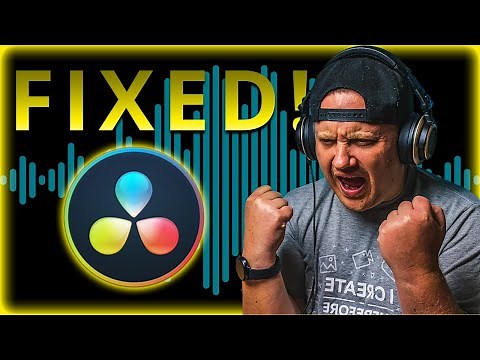 SOLVED!! Davinci Resolve Audio Problem on Export