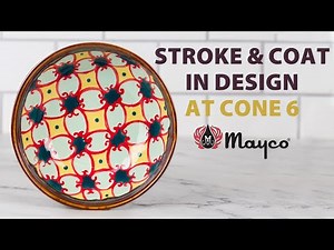 Stroke & Coat in Design at Cone 6