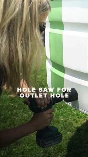 How to Make a Stock Tank Pool for Summer ☀️ #hgtvhandmade