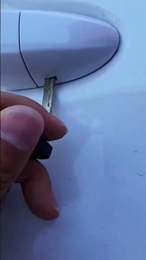 Open Car keyless Entry With Mechanical Key In seconds