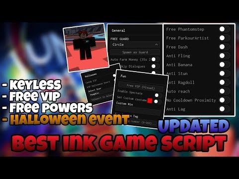 Ink Game Script Showcase | Boren Hub | Keyless, Smooth, and Fully Updated (2025)