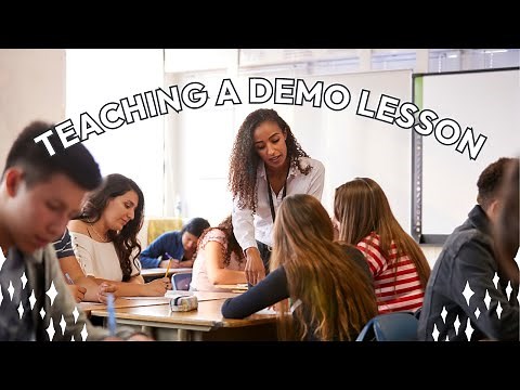 How to Teach a Demo Lesson in Under 10 Minutes for Your Next Teacher Interview