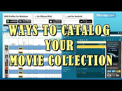 Ways To Catalog Your Movie Collection