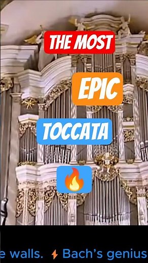 The Most Epic Toccata of Bach in 60 Seconds ⏱️ #shorts