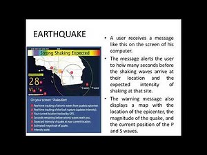 Early Warning System - Disaster Management