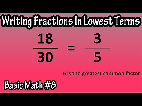 How To Reduce Write A Fraction In It's Lowest Terms - What Is How To Find The Greatest Common Factor