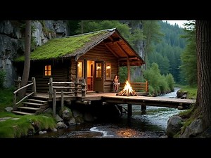 Primitive Technology: I Made Iron and Forged Tools to Carve a Secret Stone Shelter