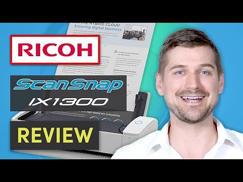 📊 ScanSnap iX1300 Desktop Scanner (Review & Setup) What You Need to Know