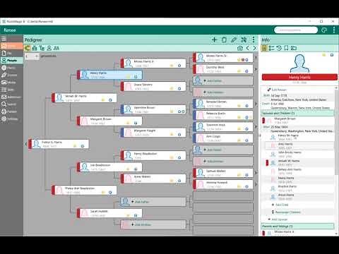 RootsMagic 8 Preview - People Page