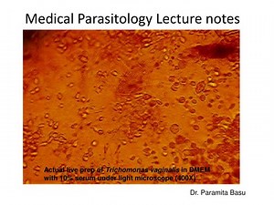 Medical Parasitology Lecture notes - SlideServe