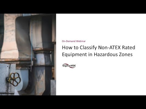 How to Classify Non-ATEX Rated Equipment in Hazardous Zones