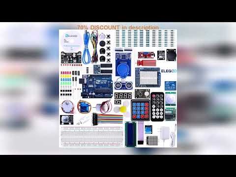 A must-have product! ELEGOO UNO R3 Project Most Complete Starter Kit with Tutorial Compatible with