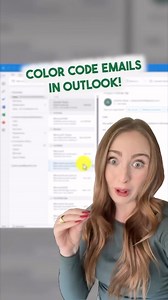 1.7M views · 5K reactions | Color code your emails in Outlook  | Miss Excel | Facebook